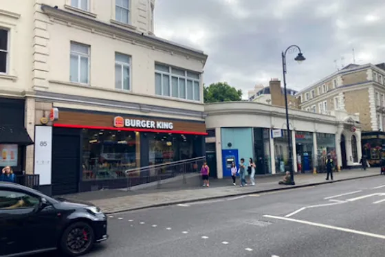 Burger King 85 GLoucester ROad, London