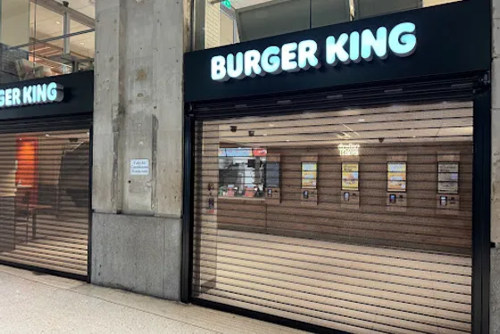 Burger King WAterloo RAilway STation, London