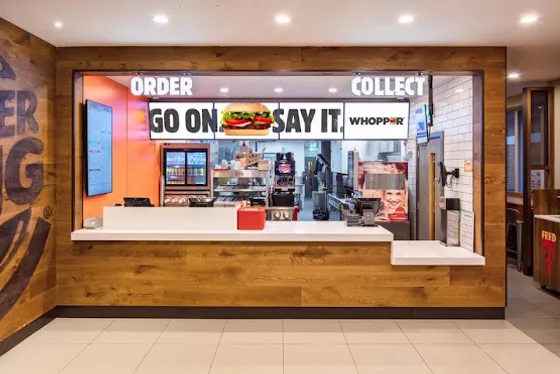 Burger King WOolley EDge M1 NOrth, Wakefield