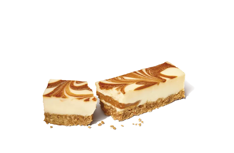 Salted Gooey Caramel Cheesecake Bar