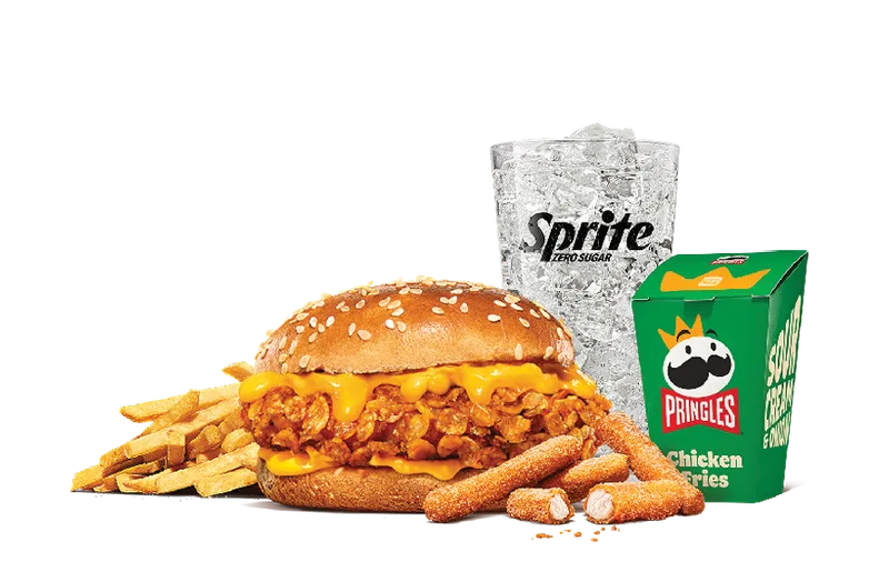 Pringles Sour Cream & Onion King Box - Chicken Melt