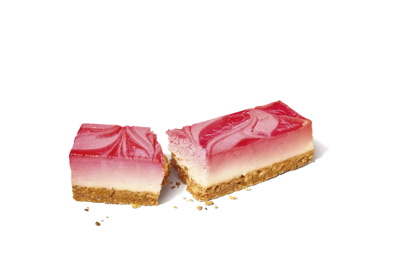 Strawberry Milkshake Cheesecake Bar